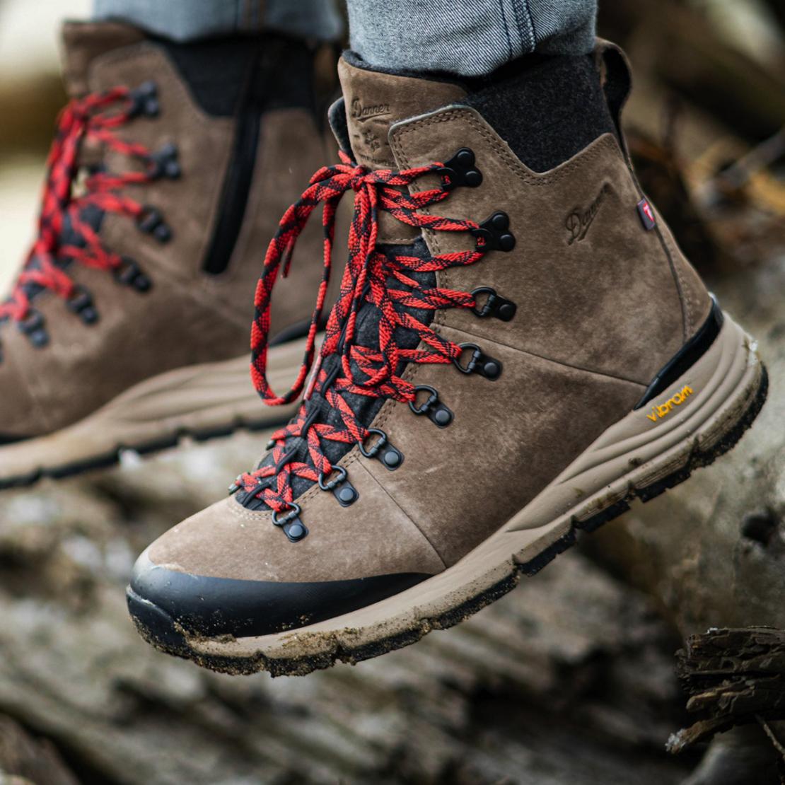 Men Hike | Danner Arctic 600 Side-Zip Brown/red 200g