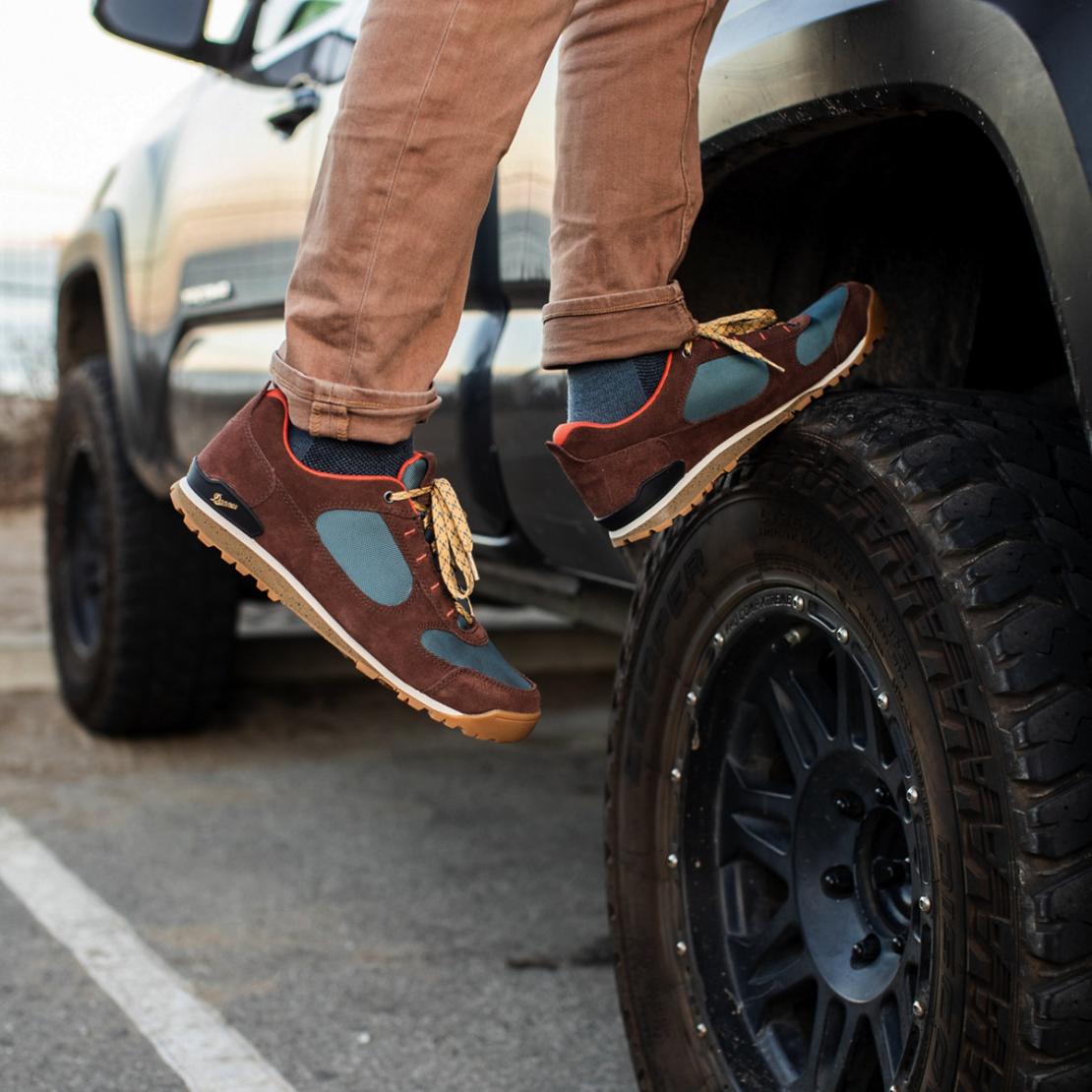 Men Hike | Danner Jag Low Dark Earth/goblin Blue