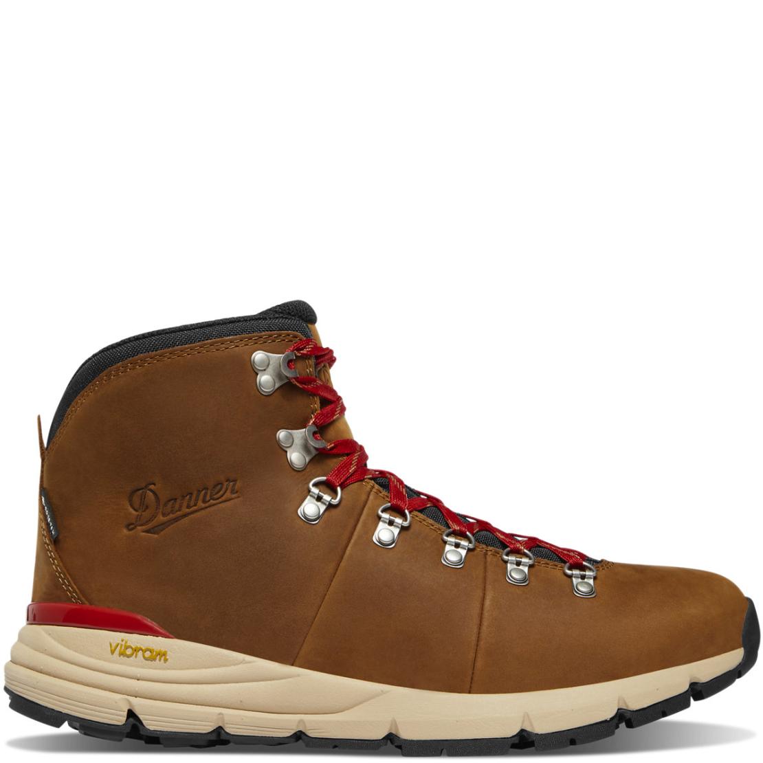Men Hike | Danner Mountain 600 Leaf GTX Grizzly Brown/rhodo Red