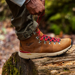 Men Hike | Danner Mountain 600 Leaf GTX Grizzly Brown/rhodo Red