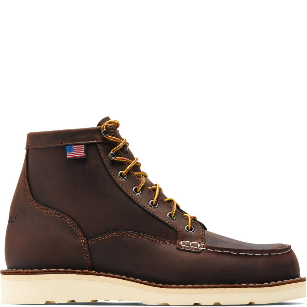 Men Work | Danner Bull Run Moc Toe Brown Steel Toe