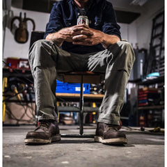 Men Work | Danner Bull Run Moc Toe Brown Steel Toe