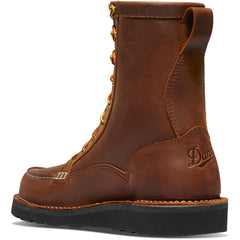 Men Work | Danner Bull Run Moc Toe Tobacco Black Wedge