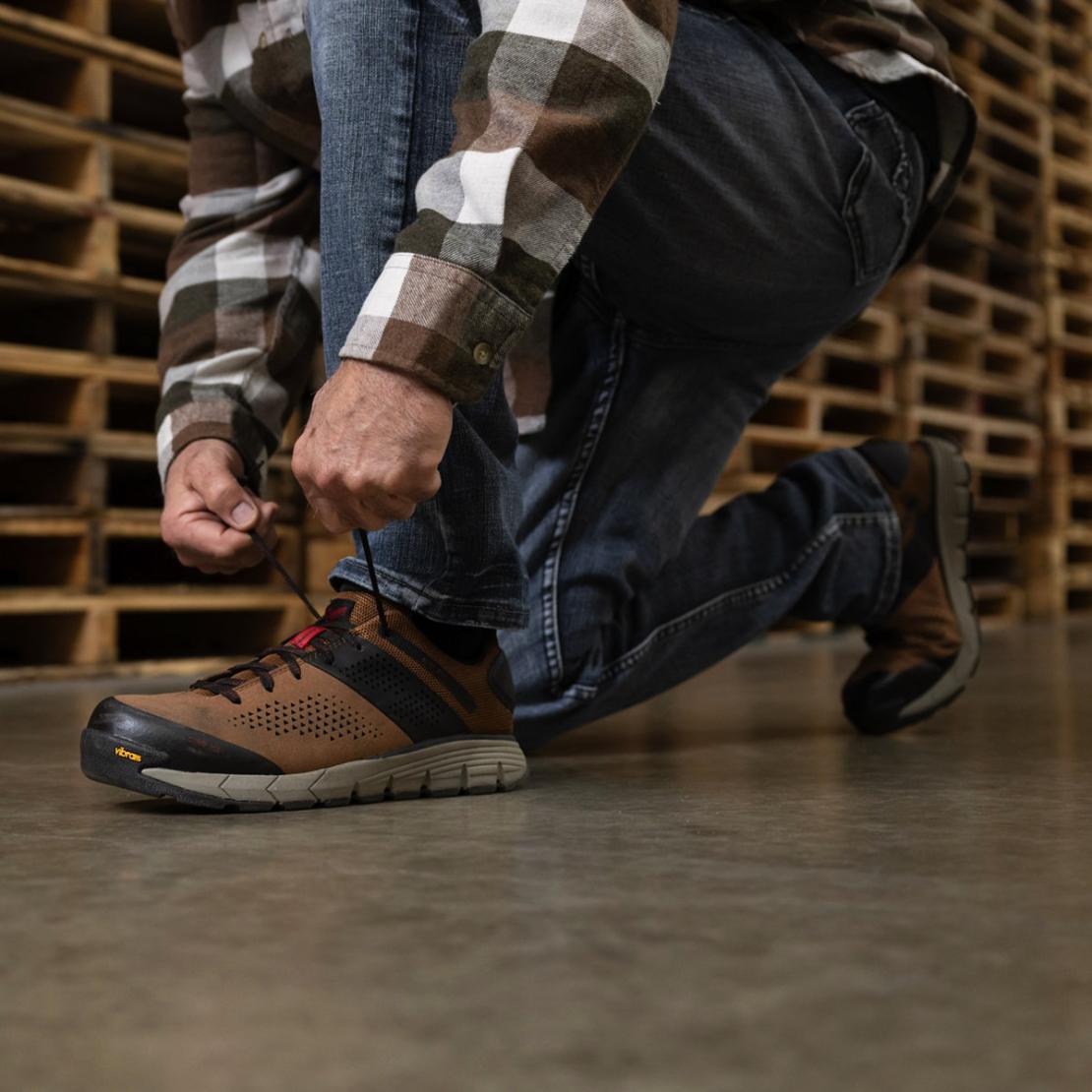 Men Work | Danner Lead Time Brown Composite Toe (nmt)