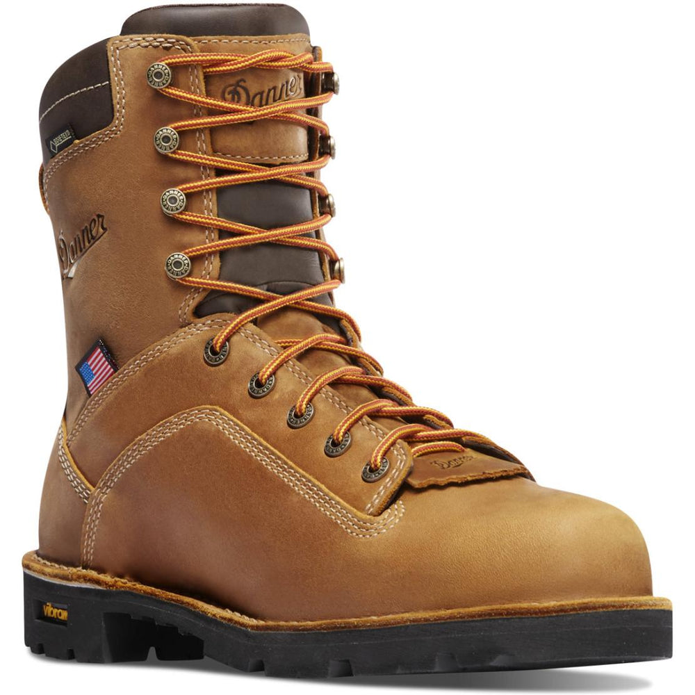 Men Work | Danner Quarry USA Distressed Brown 400g Composite Toe (nmt)
