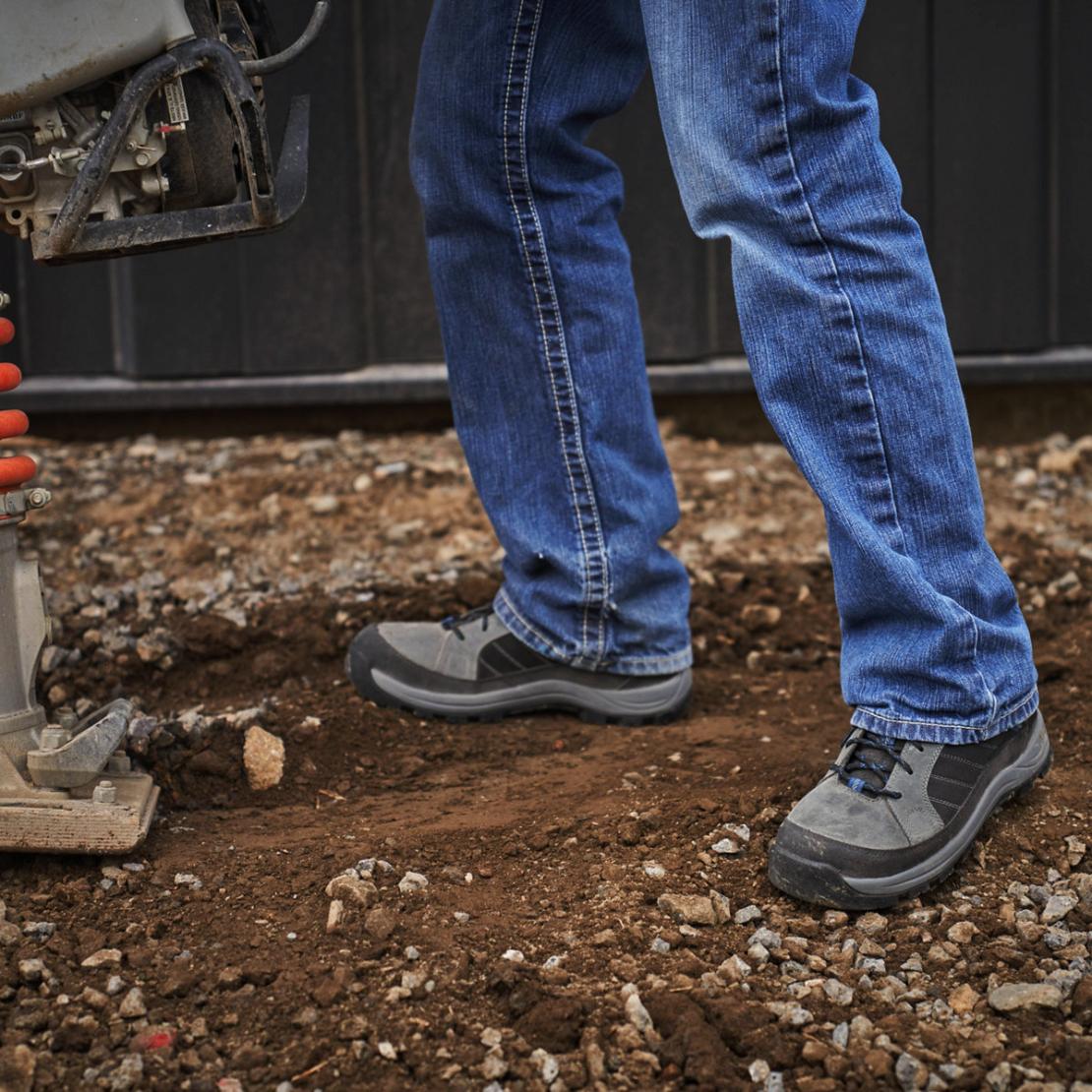 Men Work | Danner Riverside Gray/blue Steel Toe