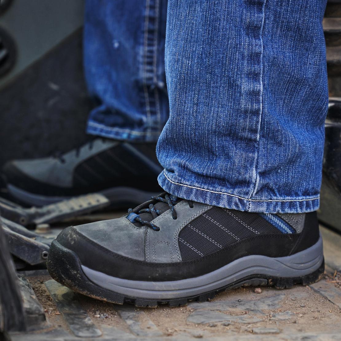 Men Work | Danner Riverside Gray/blue Steel Toe
