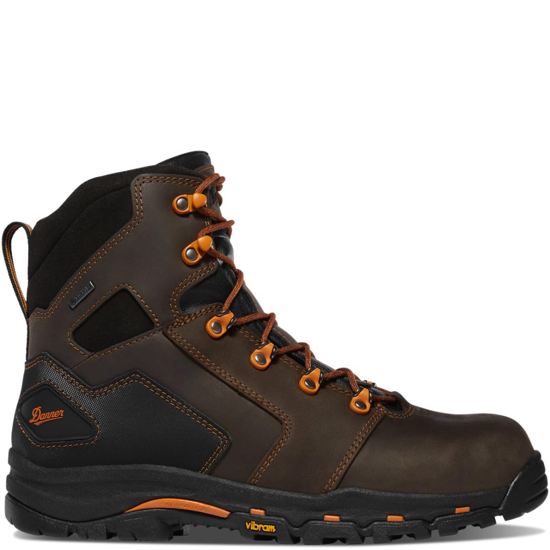 Men Work | Danner Vicious Brown/orange Composite Toe (nmt)