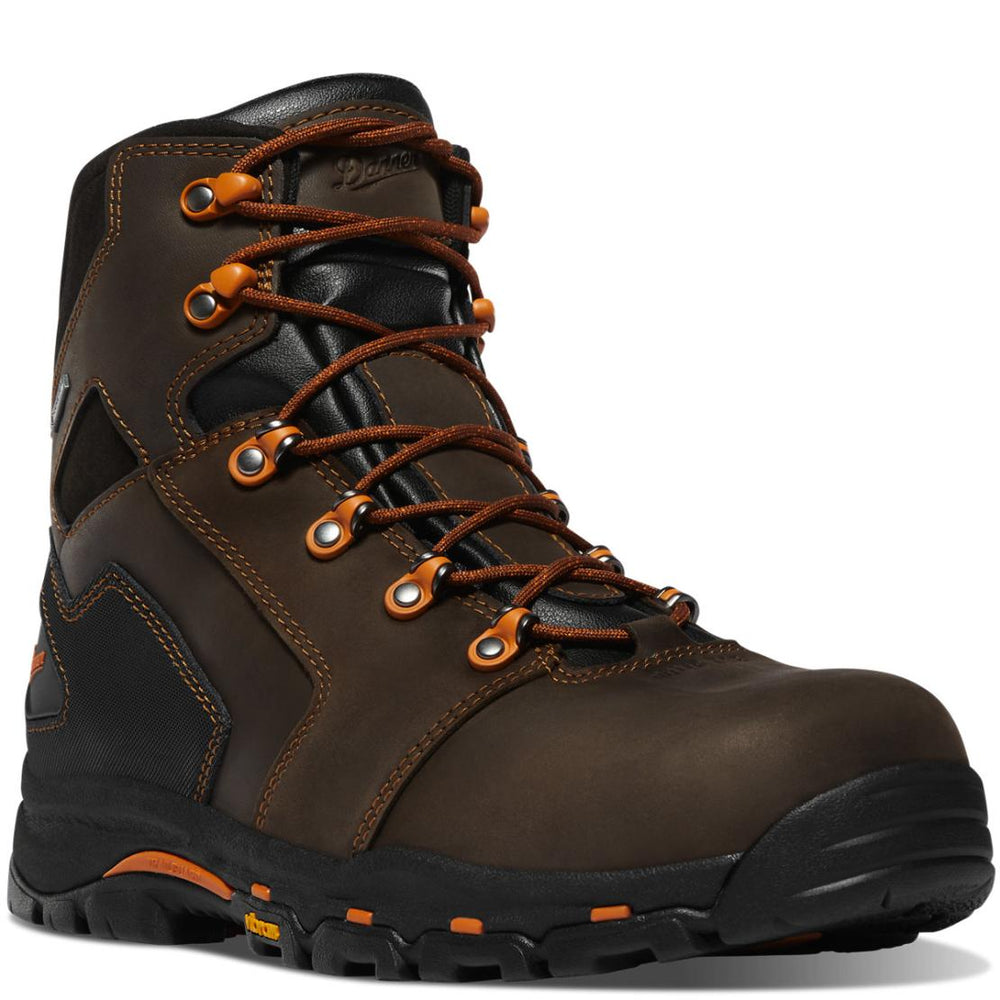 Men Work | Danner Vicious Brown/orange Composite Toe (nmt)
