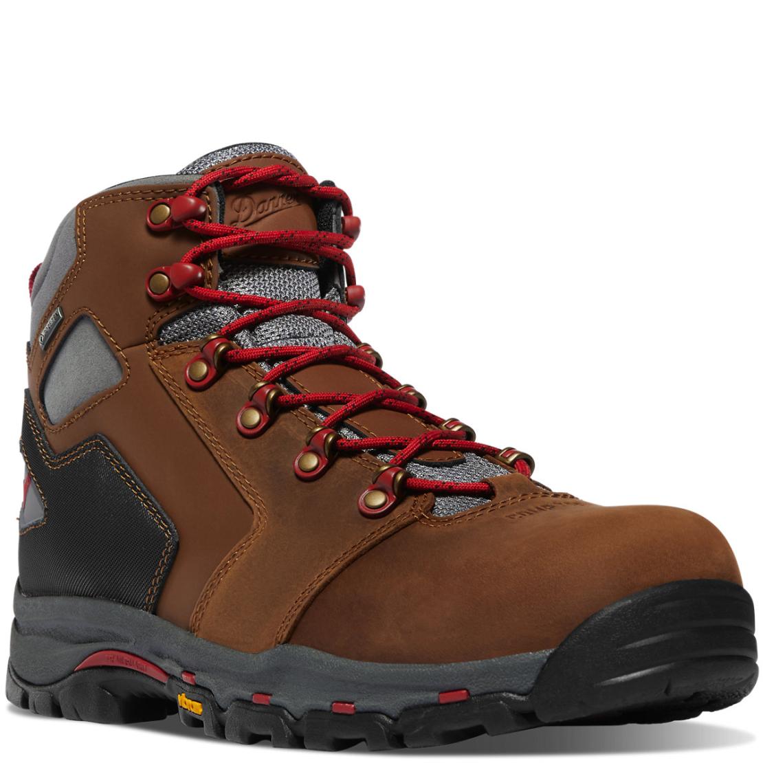 Men Work | Danner Vicious Brown/red Composite Toe (nmt)