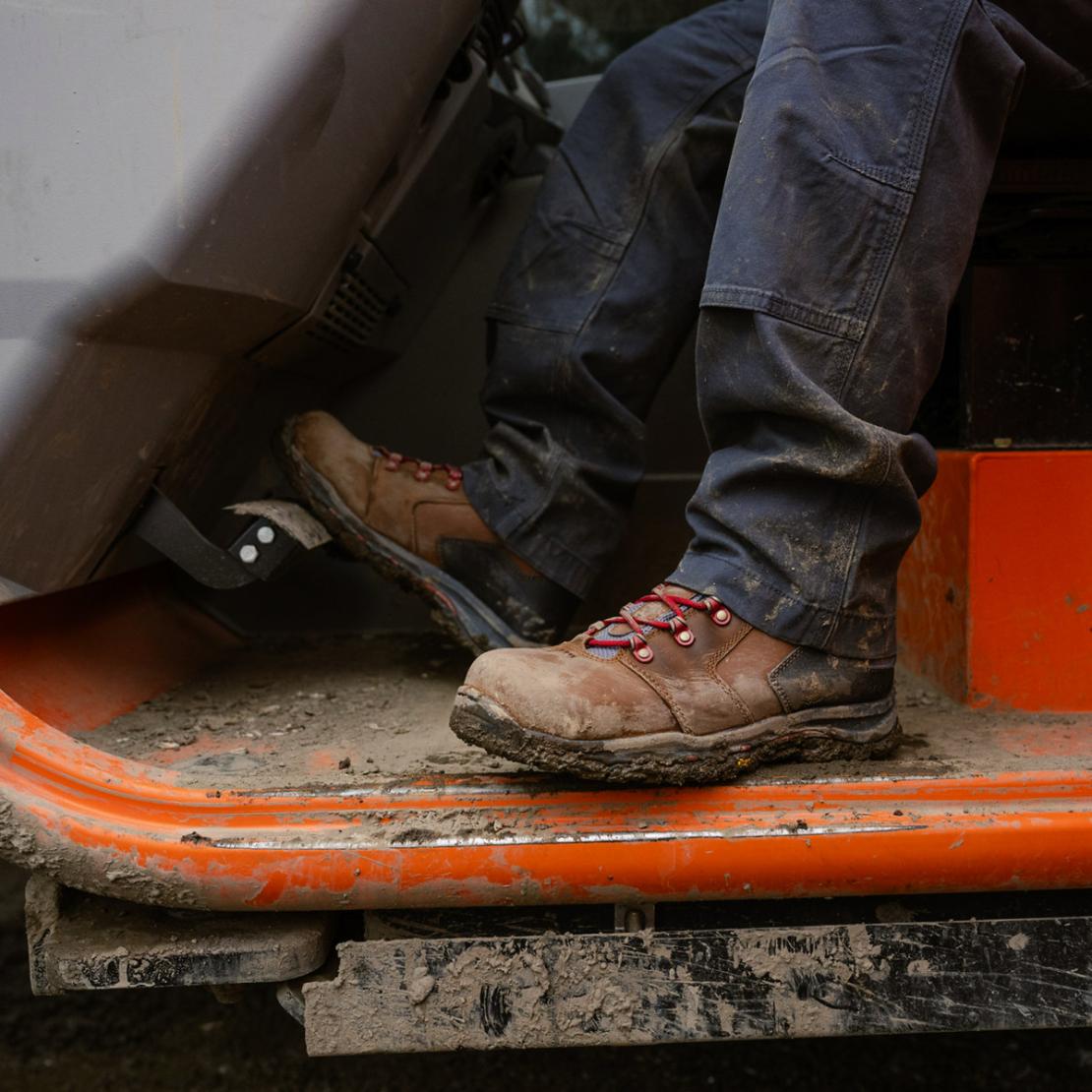 Men Work | Danner Vicious Brown/red Composite Toe (nmt)