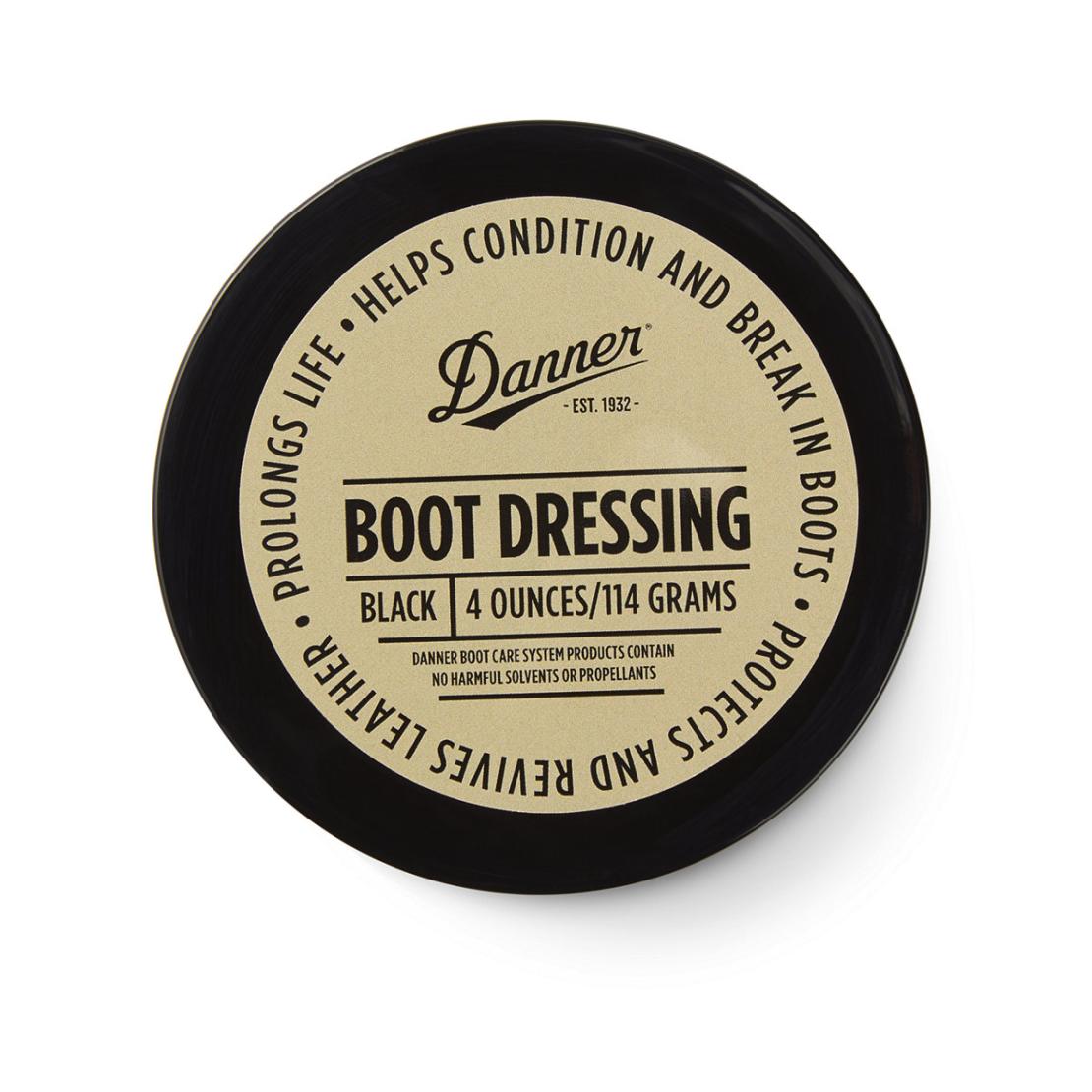 Men/Women Boot Dressing | Danner Boot Dressing Black (4 Oz)