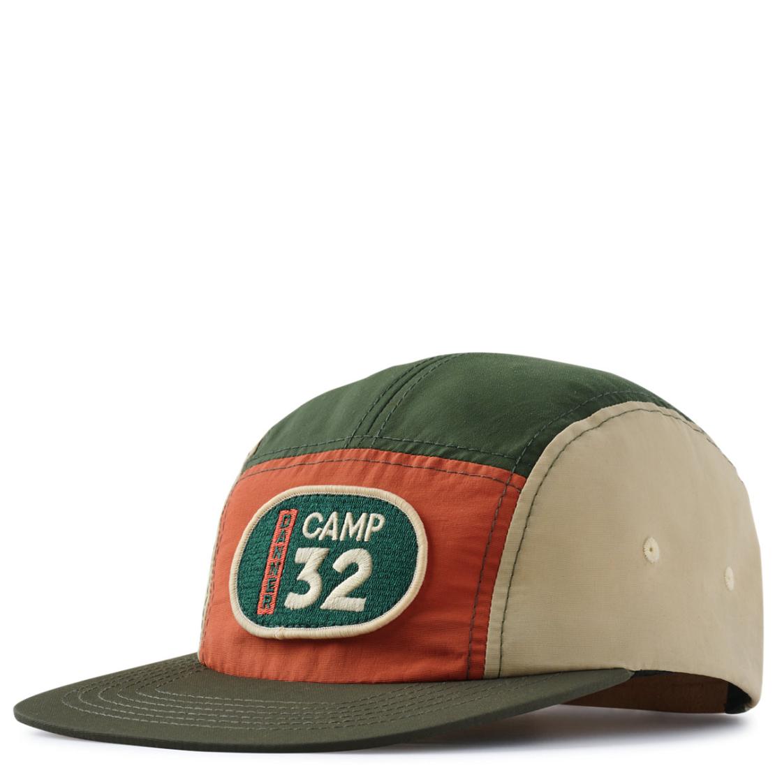 Men/Women Hats | Danner Camp 32 Color Block Cap Loden/khaki