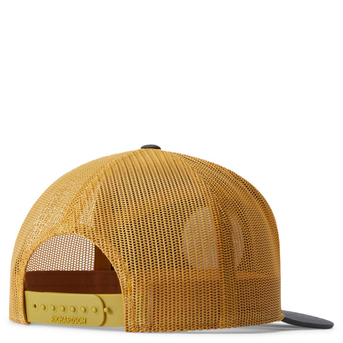 Men/Women Hats | Danner Danner Trucker Cap Charcoal/old Gold - Mountain Patch