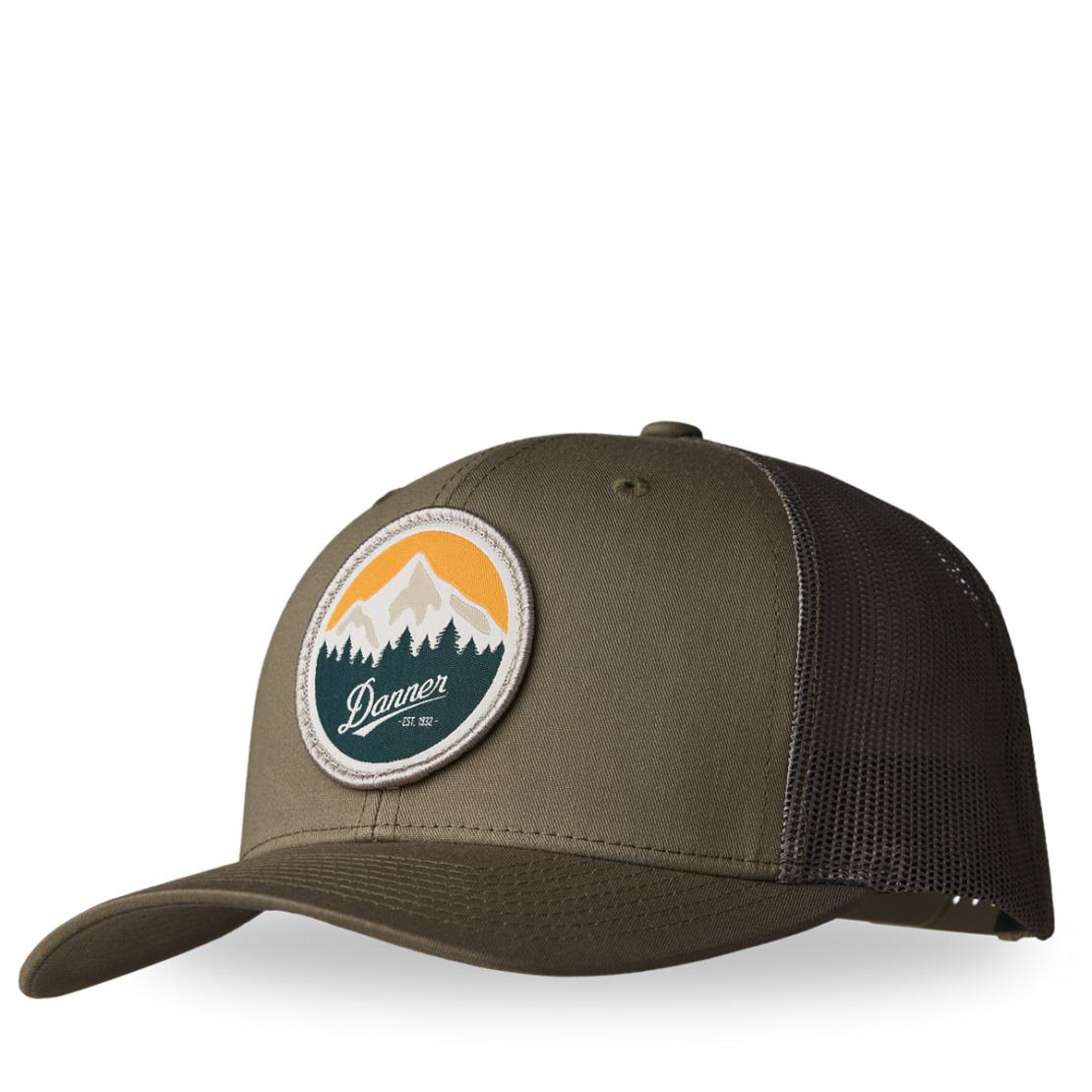 Men/Women Hats | Danner Danner Trucker Cap Loden - Mountain Patch