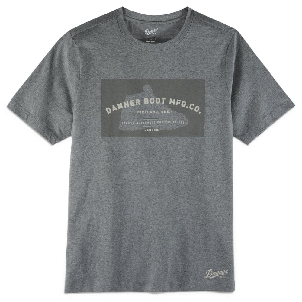 Men/Women Shirts | Danner Danner License Plate Tee Heather Gray