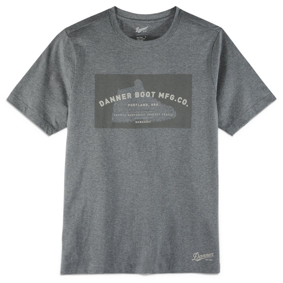 Men/Women Shirts | Danner Danner License Plate Tee Heather Gray