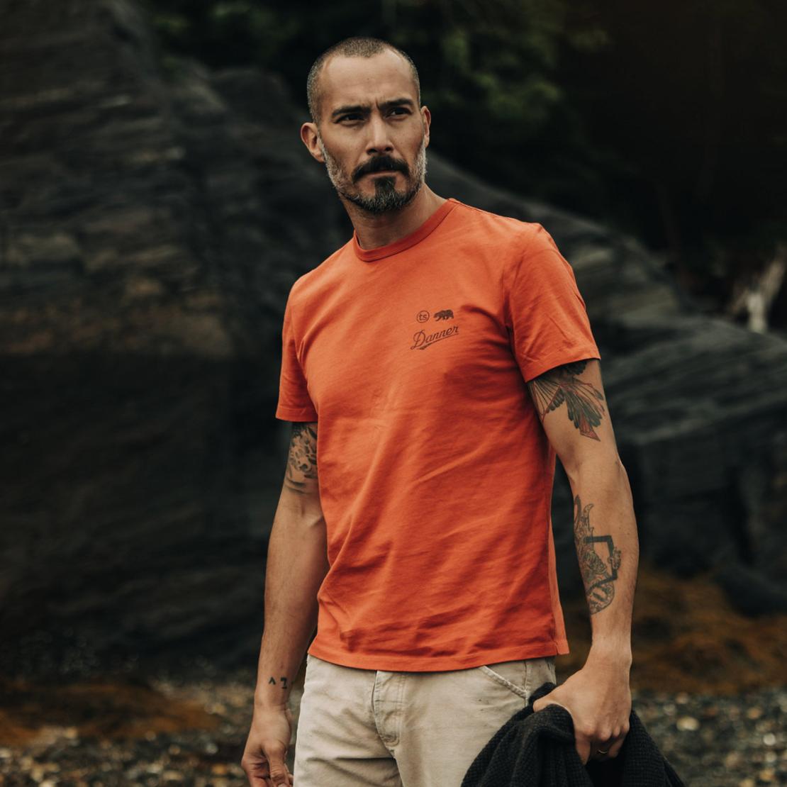 Men/Women Shirts | Danner The Organic Cotton Tee Danner X Taylor Stitch