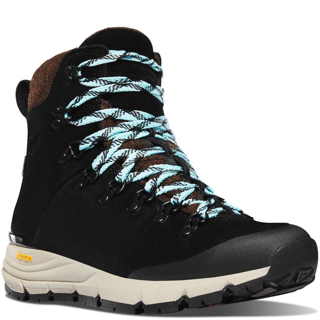 Women Hike | Danner Arctic 600 Side-Zip Black/spark Blue 200g