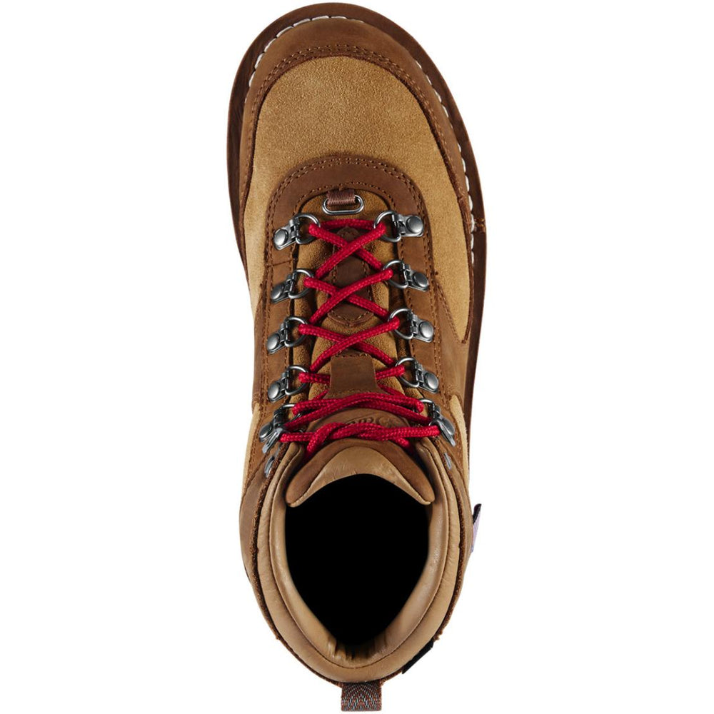 Women Hike | Danner Cascade Crest Grizzly Brown/rhodo Red