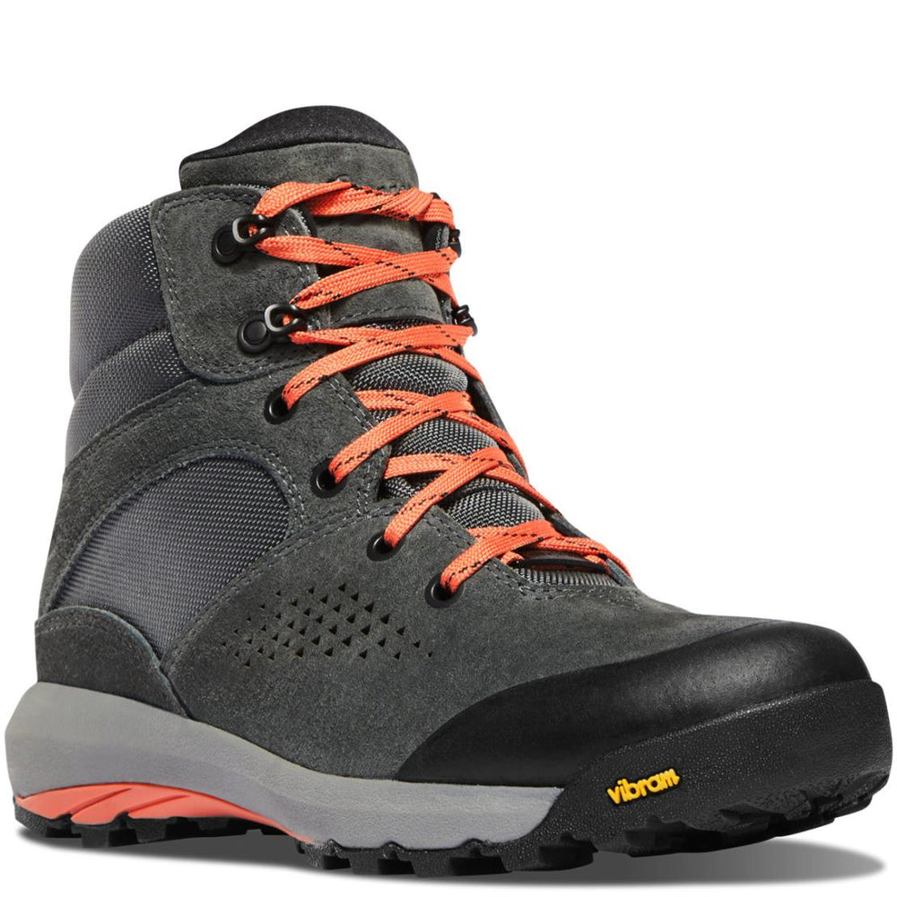 Women Hike | Danner Inquire Mid Dark Gray/salmon
