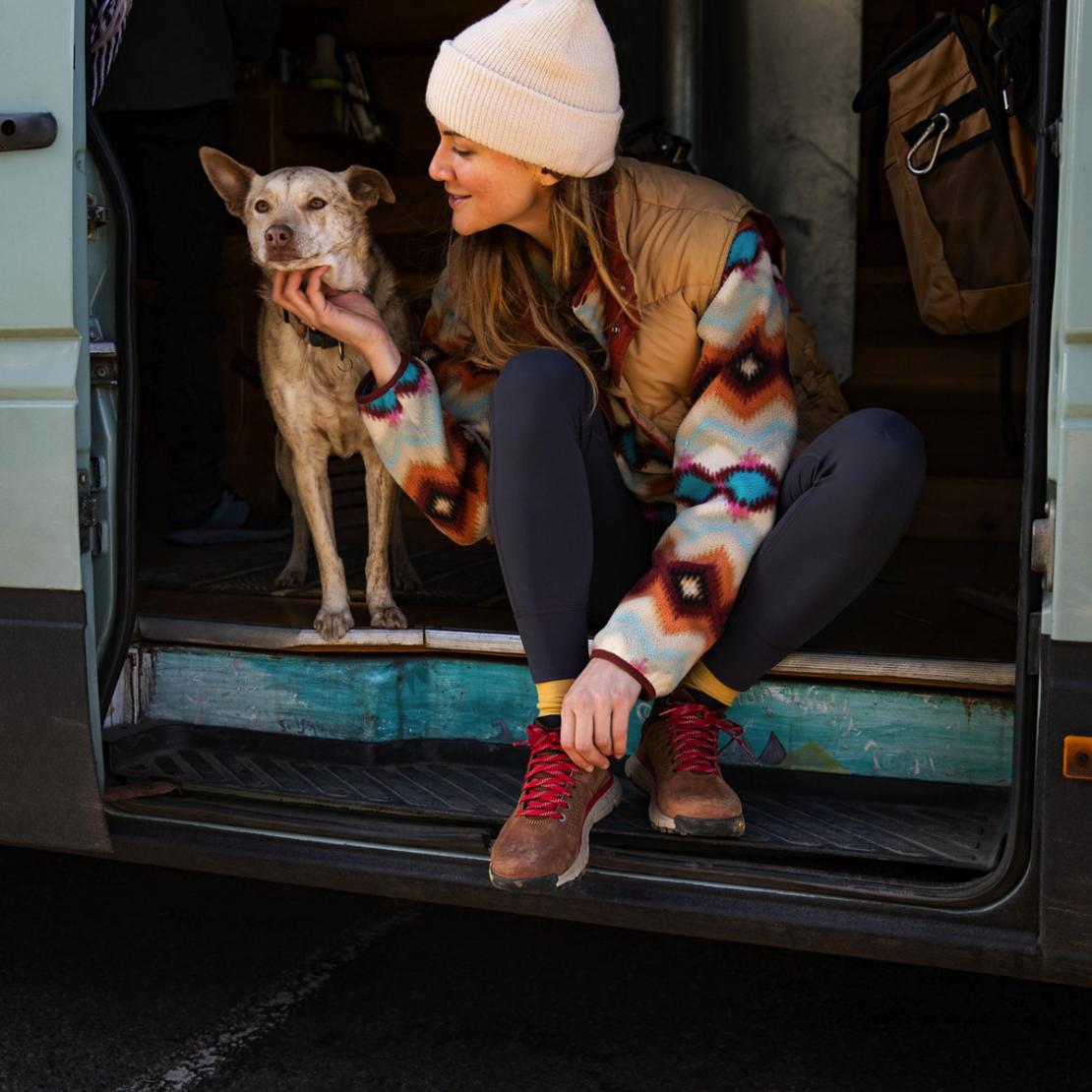 Women Hike | Danner Trail 2650 Mid GTX Brown/red
