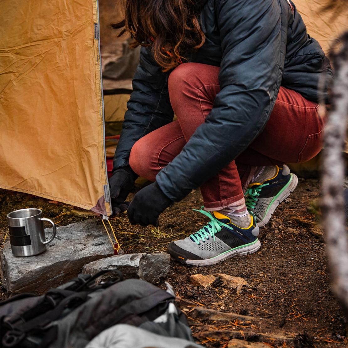 Women Lifestyle | Danner Trail 2650 Gray/blue/spectra Yellow